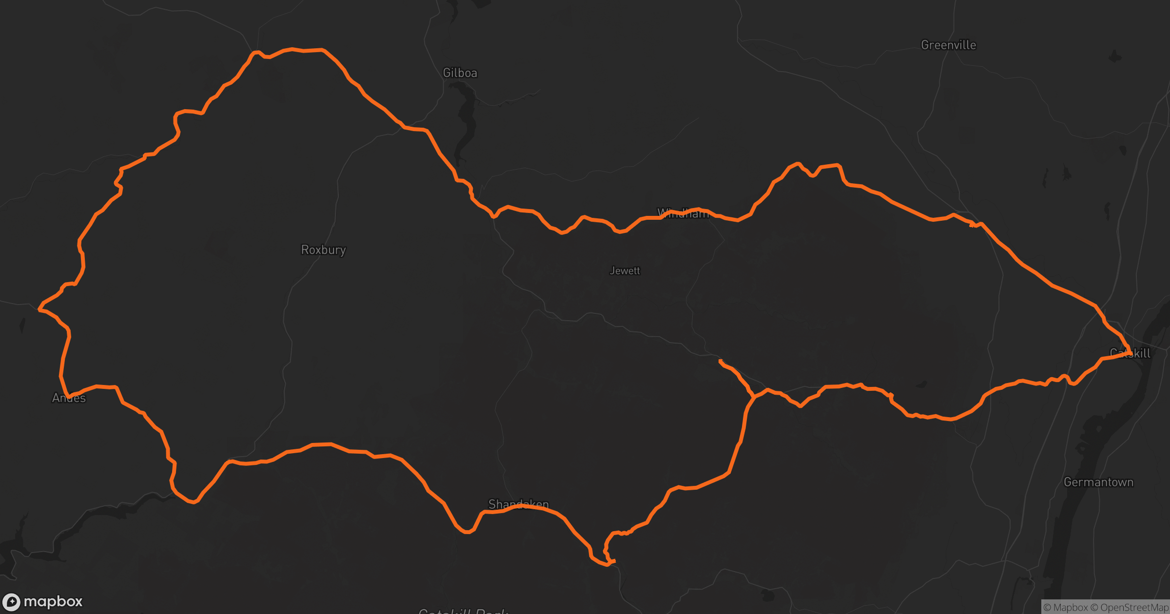 Catskill Preserve · the big loop