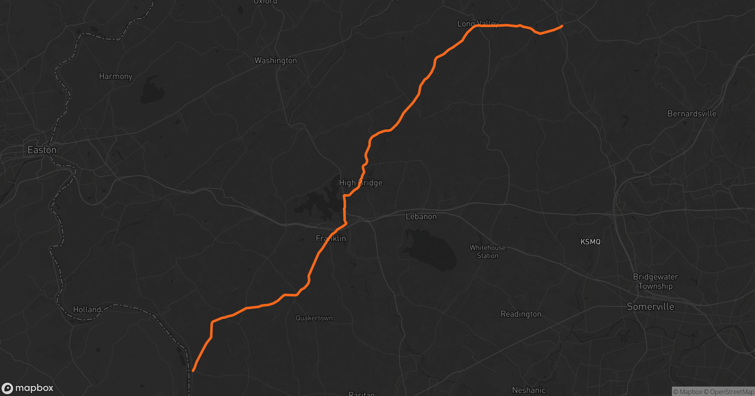 CR-513 · Chester to Frenchtown